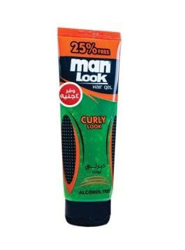 جل مان لوك كيرلي لوك 250 جرام وفر 4ج اخضر