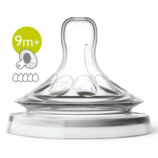 BUBBLES CLASSIC NIPPLE (9M) 1PCS (8201) حلمة
