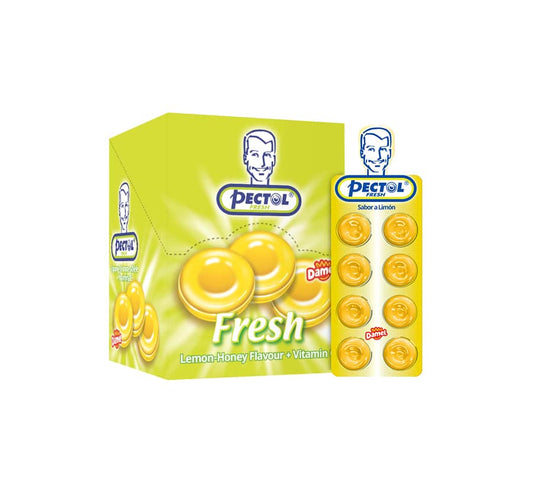 PECTOL LEMON+HONEY 8 LOZENG TAB اصفر