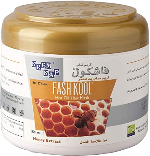FASH KOOL HOT OIL HAIR MASK HONEY&MILK EXT. 500ML