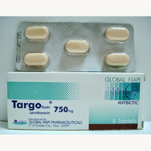 تارغوفلوكسين 750 ملغ 5 أقراص