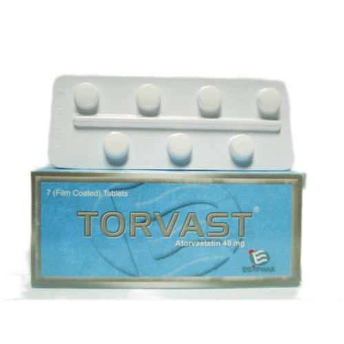 Torvast 40 Mg 7 Tab
