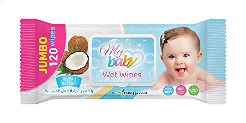 EASY CARE MY BABY COCONUT 120 WIPES