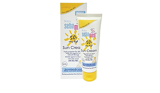 Seba Med Baby Sun Cream 50+ Sun Cream Free