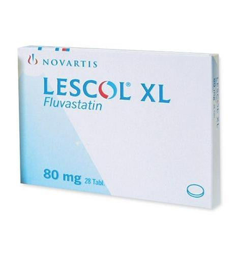 Lescol Xl 80 Mg 28 Tab