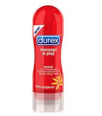 DUREX MASSAGE SENSUAL 2IN1 200ML احمر