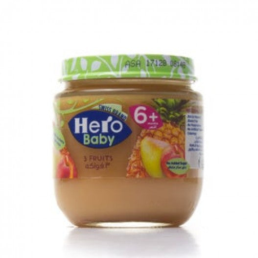 HERO-(3 FRUITS)130 G 3فواكة