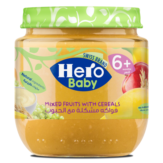 HERO-(MIXED FRUIT WITH CEREALS)130 Gفواكة مشكلة مع
