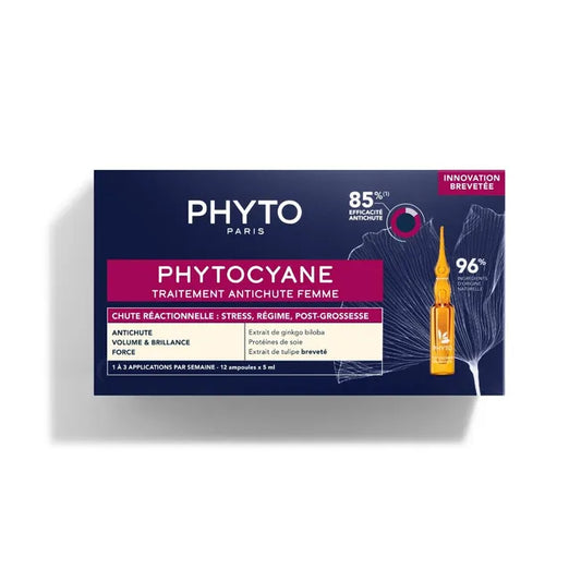 PHYTO PHYTOCYANE THINNING HAIR F/W 12 AMP