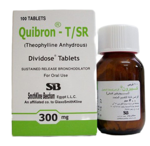 Quibron - S R - 300 Mg 20 Tab