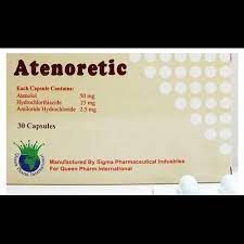 ATENORETIC 50MG 30 CAP