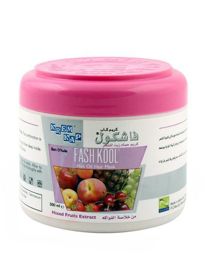 FASH KOOL HOT OIL HAIR MASK MIXED FRUITS EXT.500ML