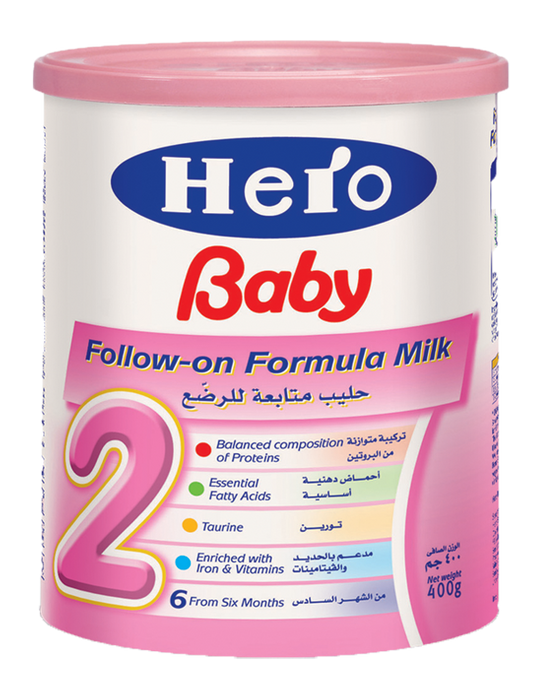HERO BABY 2 MILK 400G