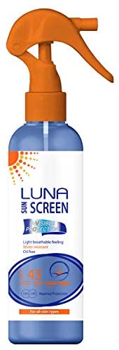 بخاخ لونا للحماية من الشمس 45SPF 250 مل