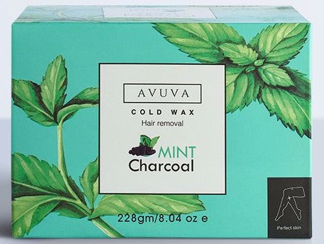 AVUVA COLD WAX HAIR REMOVAL (MINTCHARCOAI) 228GM