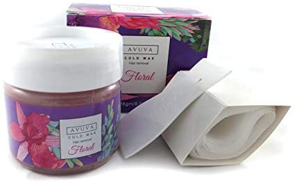 AVUVA COLD WAX HAIR REMOVAL (FLORAL) 228GM