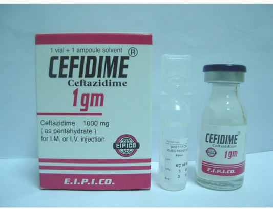 CEFIDIME 1 GM 1 VIAL