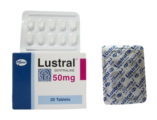 لوسترال 50 مجم 10 أقراص