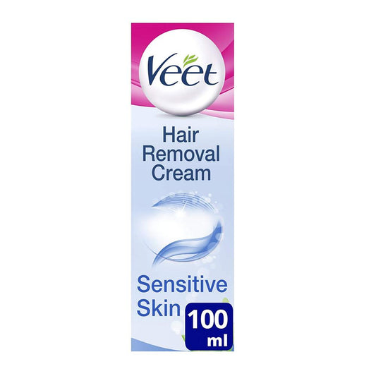 VEET HAIR REMOVAL CREAM SENSITIVE SKIN 100 ML ازرق