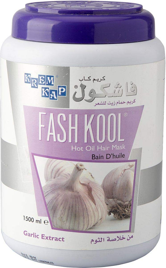 FASH KOOL HOT OIL HAIR MASK GARLIC 1500 ML