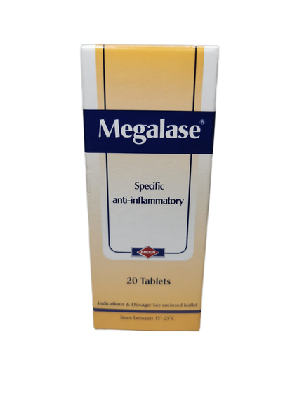 Megalase 3000 U 20 Tab