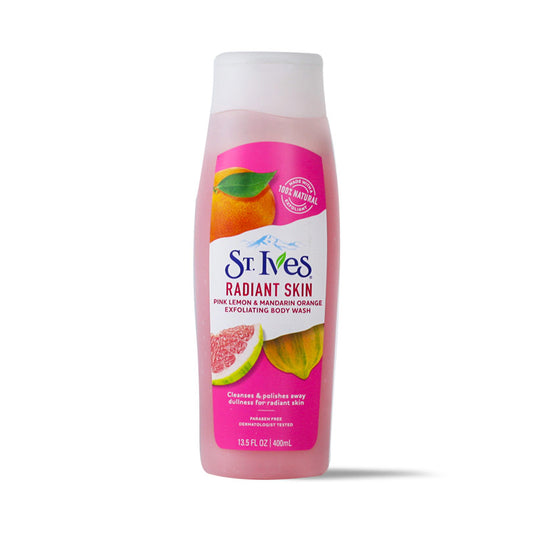 ST.IVES BODY WASH RADIANT SKIN LEMON 400ML