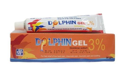 DOLPHIN 3% TOPICAL GEL 30 GM