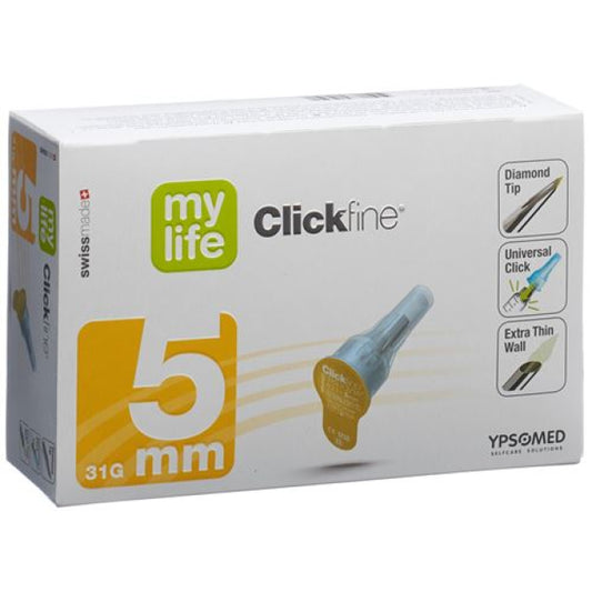 MYLIFE CLICKFINE 5MM/31G سن قلم انسولين