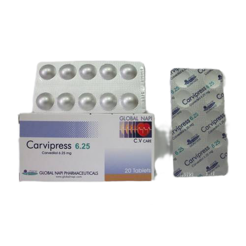 Carvipress 6.25Mg 20 Tab