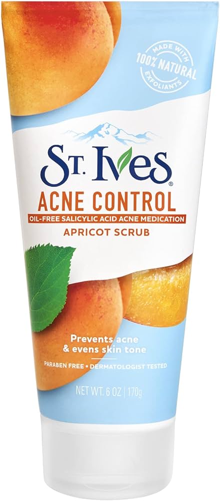 ST.IVES SCRUB ACNE CONTROL APRICOT 170G