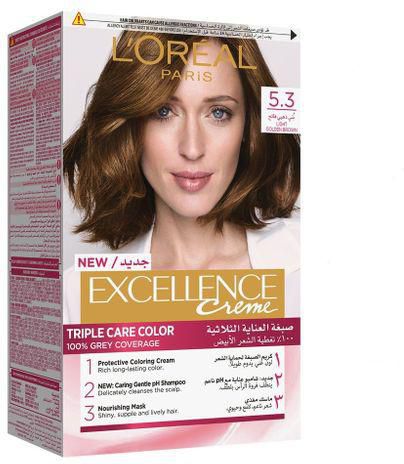 LOREAL EXCELLENCE CREME 5.3 LIGHT GOLDEN BROWN LLC
