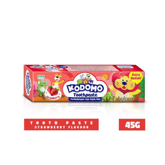 معجون أسنان كودومو للأطفال بنكهة الفراولة 45 جرام