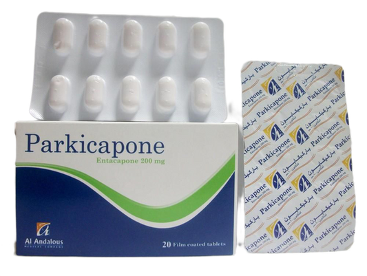 PARKICAPONE 200 MG 20 TAB