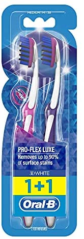 ORAL- B. PRO FLEX LUXE 3D WHITE MEDI 1+1 OFF25