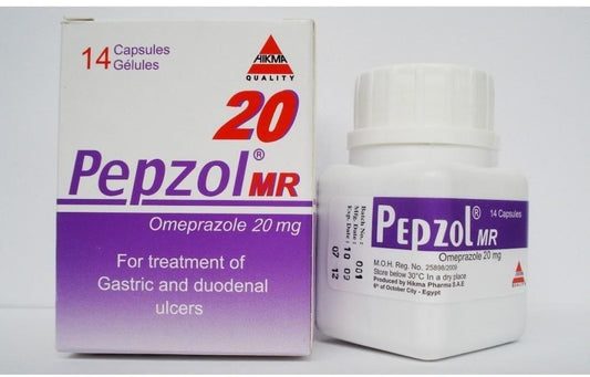 PEPZOL MR 20 MG 14 CAP