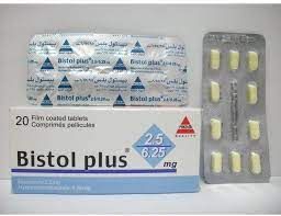 BISTOL PLUS 2.5 /6.25 MG 20 TAB