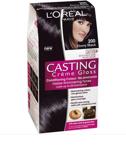 LOREAL CASTING CREME GLOSS 200 EBONY BLACK