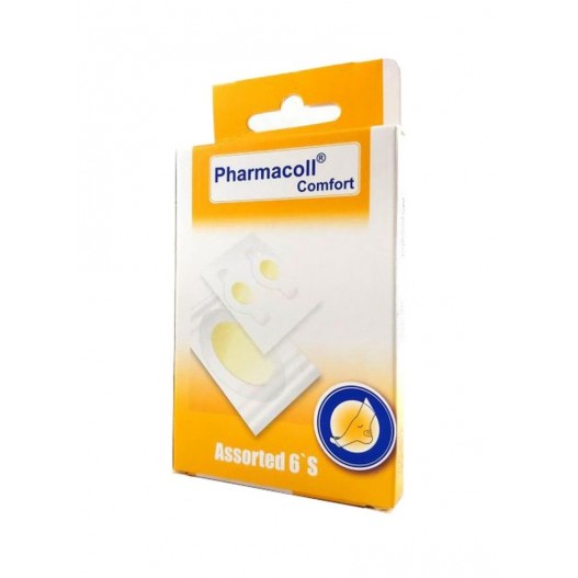 PHARMACOLL COMFORT PLASTER ASSORTED6 PCS للقدم