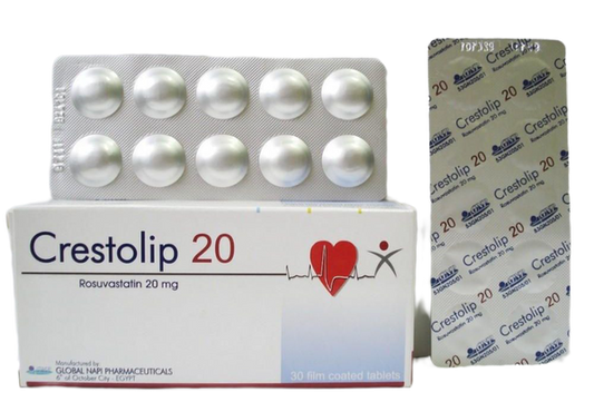 CRESTOLIP 20 MG 30 TAB