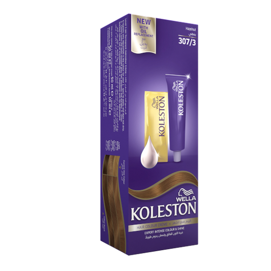 Koleston Color Creme 307/3 Hazelnut اشقر بندقى