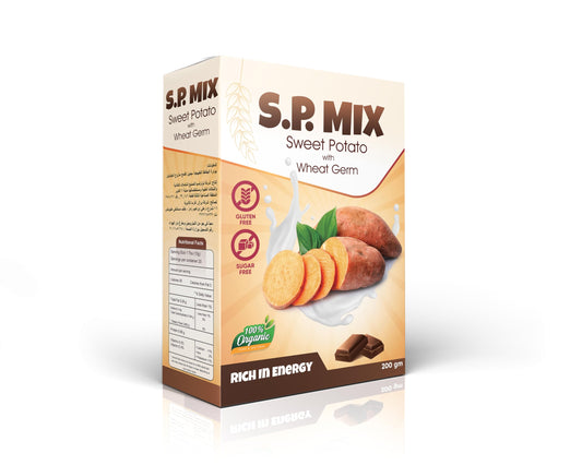 S.P.MAX SWEET POTATO WITH WHEAT GERM 200 GM