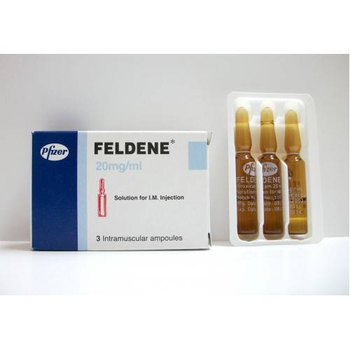 FELDENE 20 MG 3 AMP