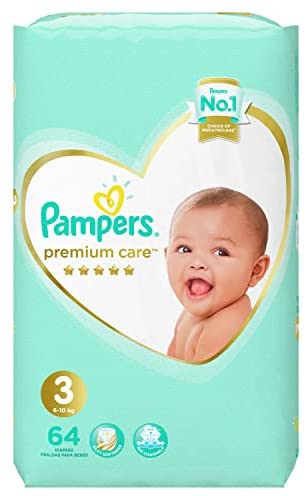 بامبرز (العناية المميزة 3) 6-10 كيلو 64 قطعة السعودية