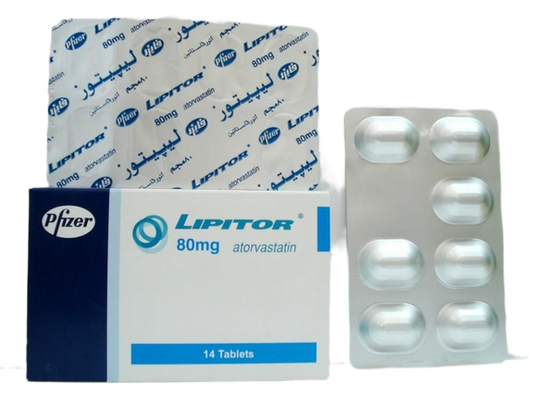 LIPITOR 80 MG 14 TAB