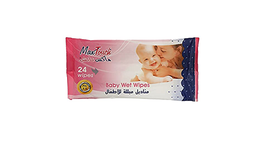 Maxtouch Baby Wet Wipes 24 Pcs