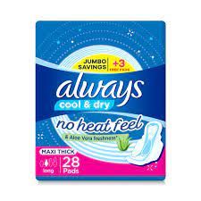 أولويز ماكسي سميكة طويلة 28 فوطة صحية (5023)