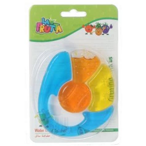 LA FRUTTA WATER FILLED TEETHER 22338 Teether 3 Colors