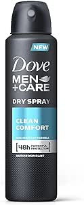 DOVE DEOD SPRAY MEN (CLEAN COMFORT) 250ML %%