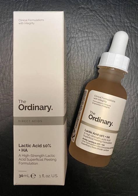 ORDINARY LACTIC ACID 10 + HA 30 ML %%