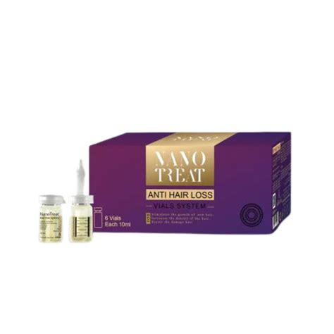 NANO TREAT ANTI HAIR LOSS VIALS SYSTEM 6VIALS 10ML